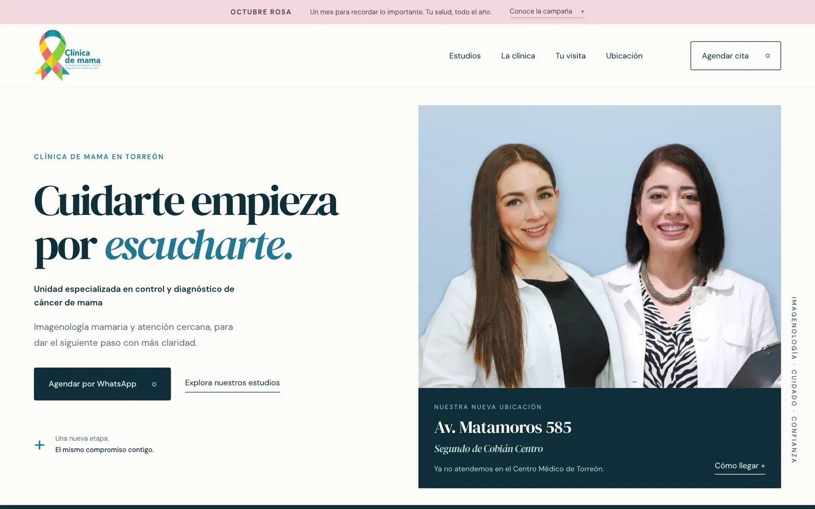 Clinic home page