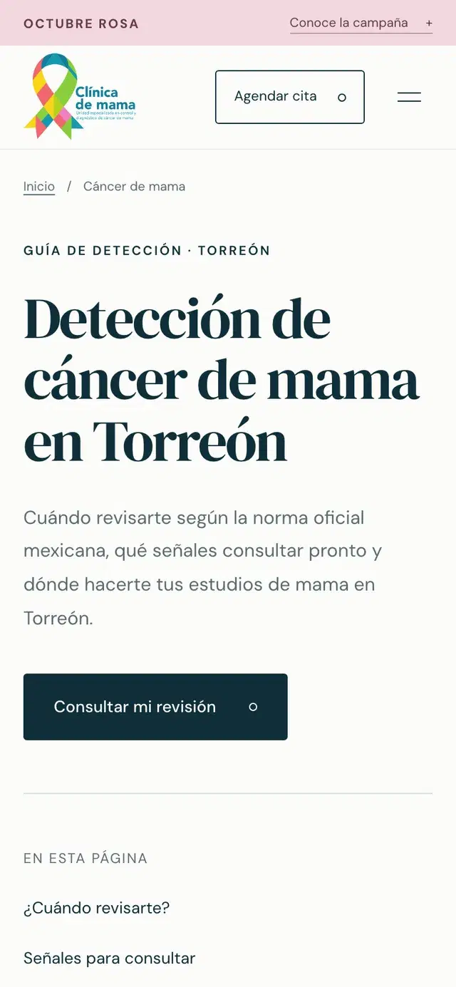 Breast cancer detection guide
